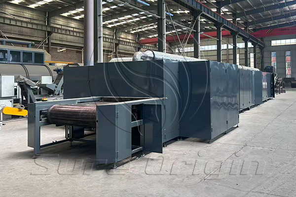 स्पेन के कस्टमर ने पूरी सोलर पैनल रीसाइक्लिंग लाइन को टेस्ट किया