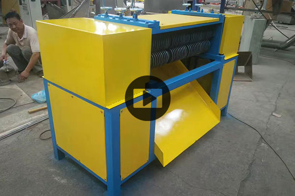 300kg per hour copper aluminum radiator recycling machine