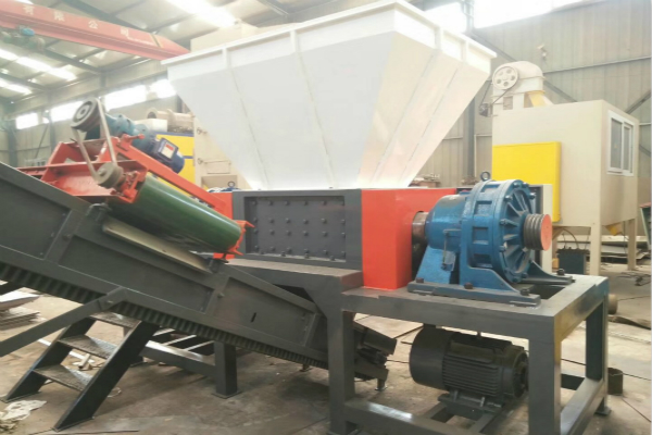 Double shaft shredder delivery for our Chinese client
