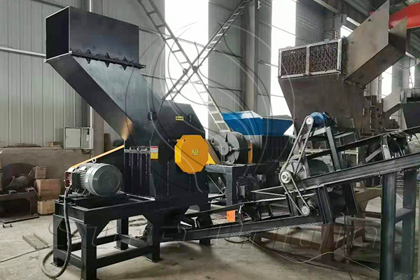 इंडस्ट्रियल रीसाइक्लिंग एप्लीकेशन के लिए फ्रांस श्रेडर मशीन